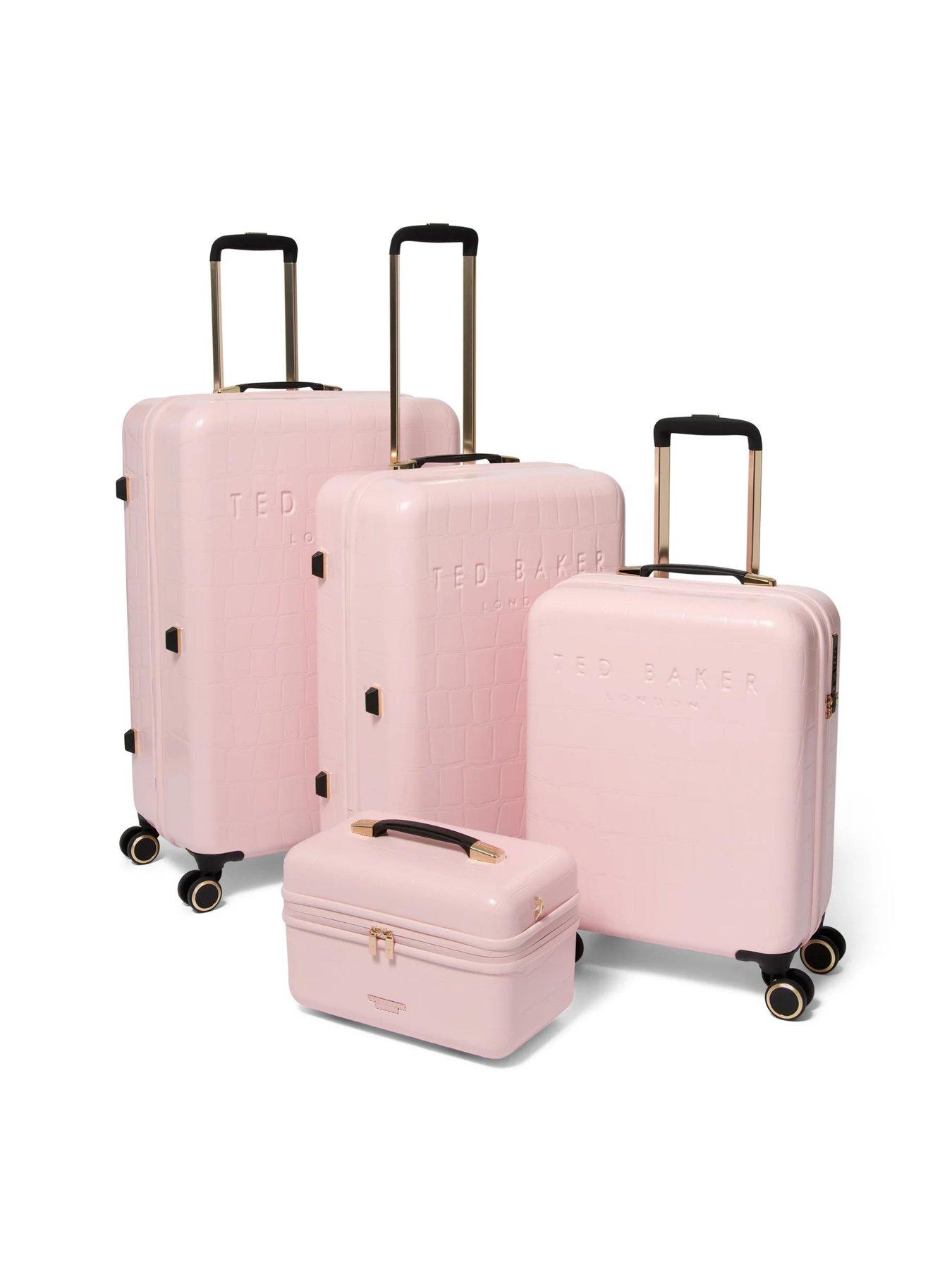 Image 6 of 6 of Ted Baker Pink Medium Suitcase