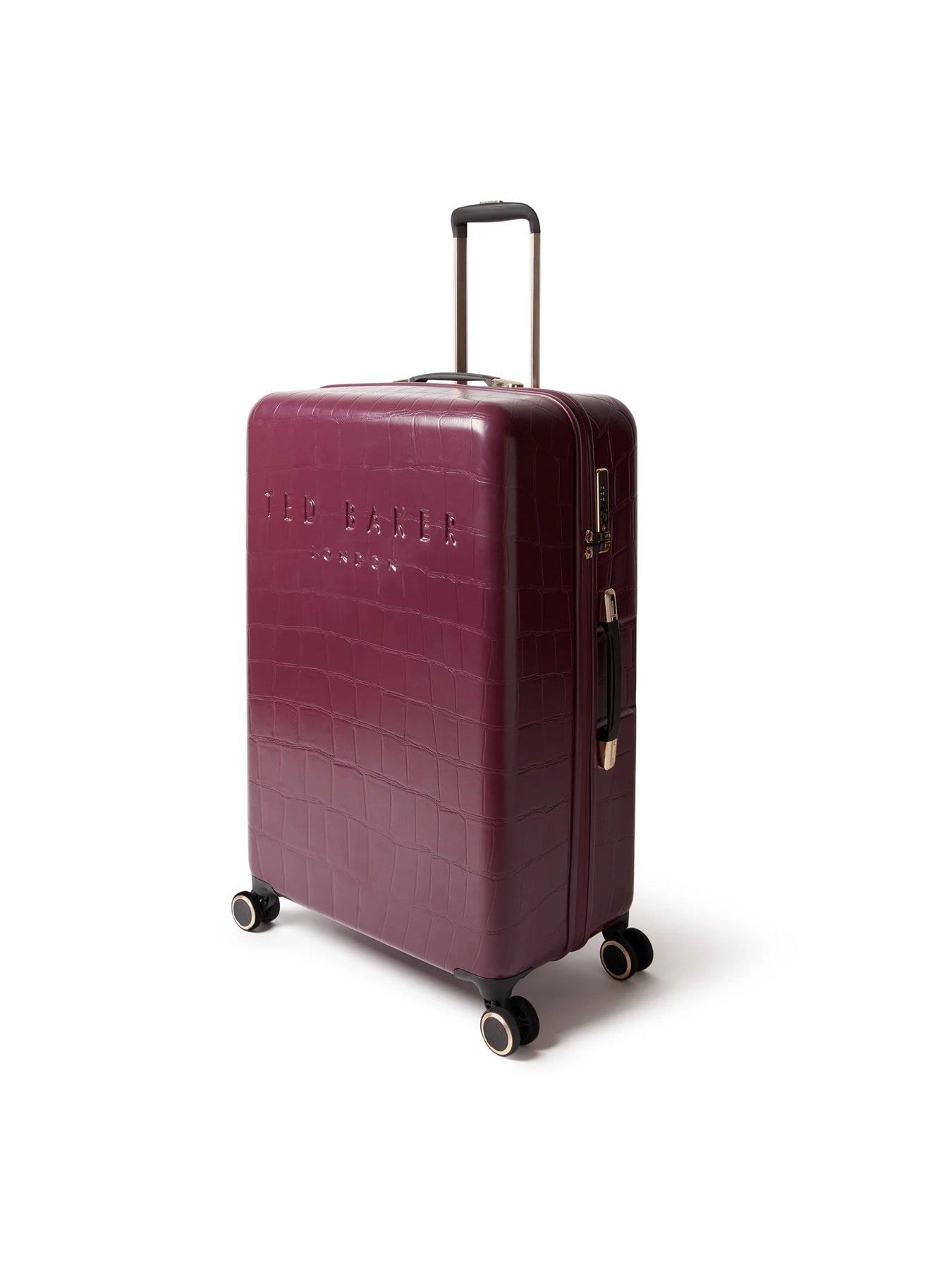 Image 2 of 6 of Ted Baker Plum Large Suitcase