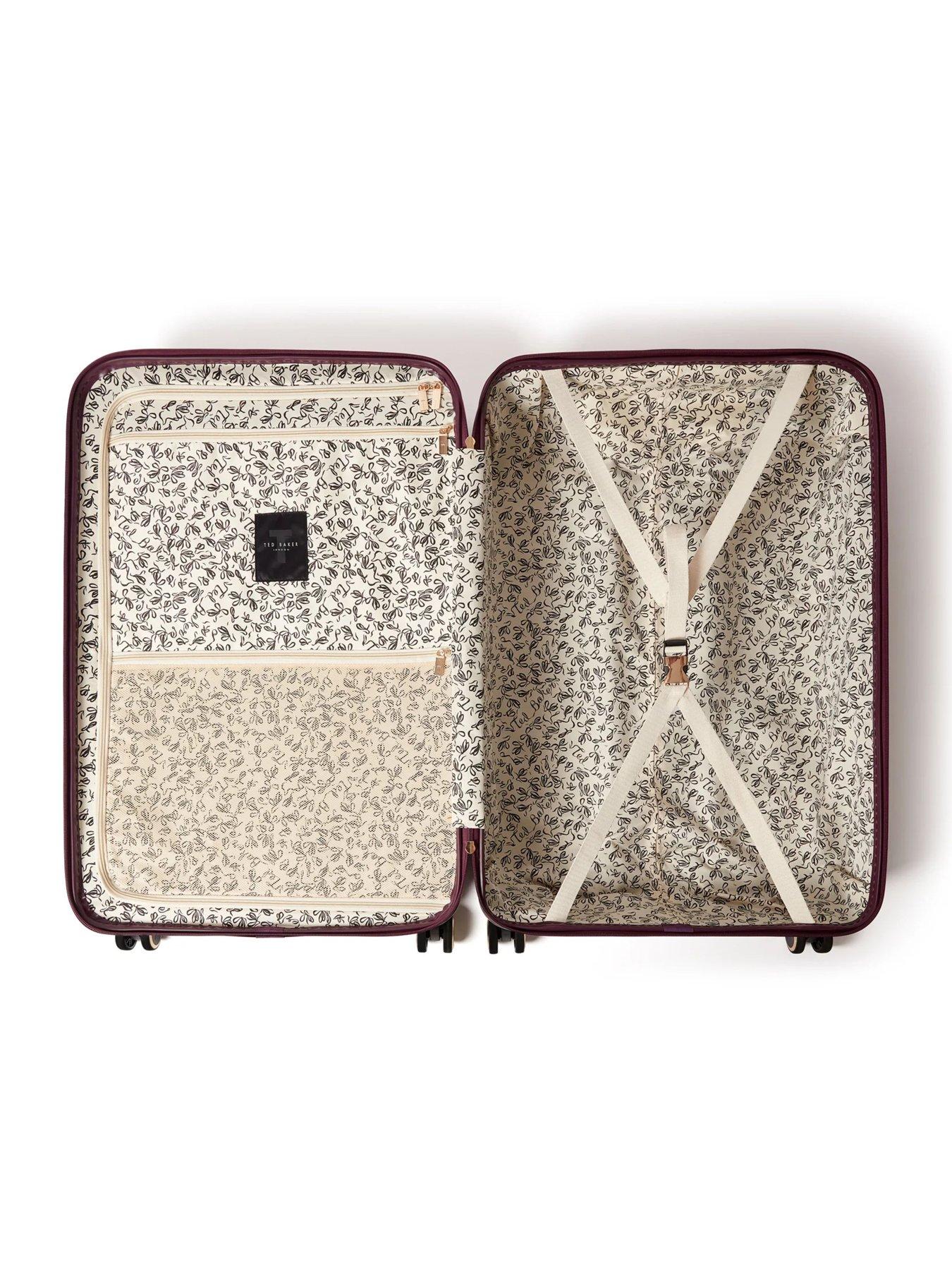 Image 3 of 6 of Ted Baker Plum Large Suitcase
