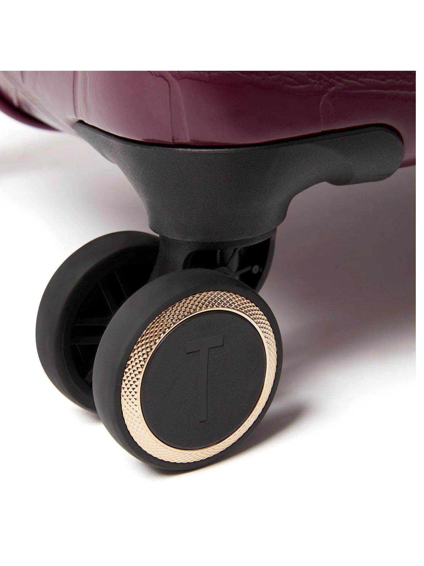 Image 4 of 6 of Ted Baker Plum Large Suitcase