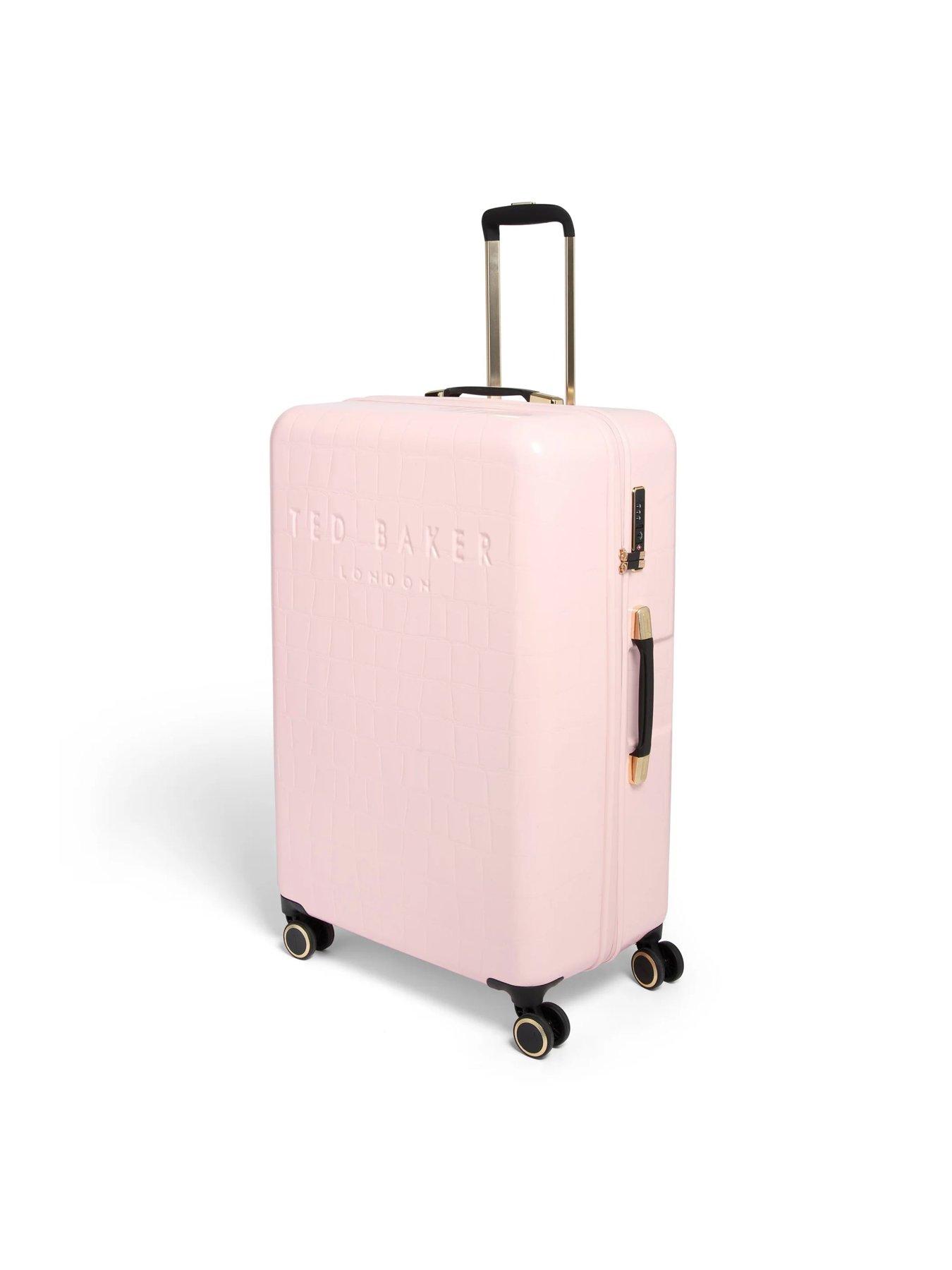 Image 2 of 6 of Ted Baker Pink Large Suitcase