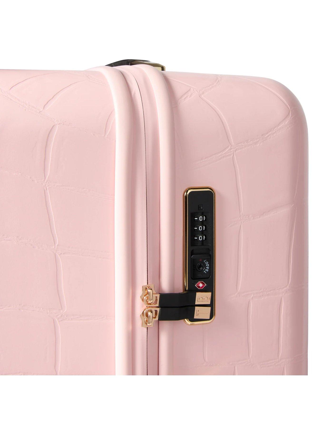 Image 5 of 6 of Ted Baker Pink Large Suitcase