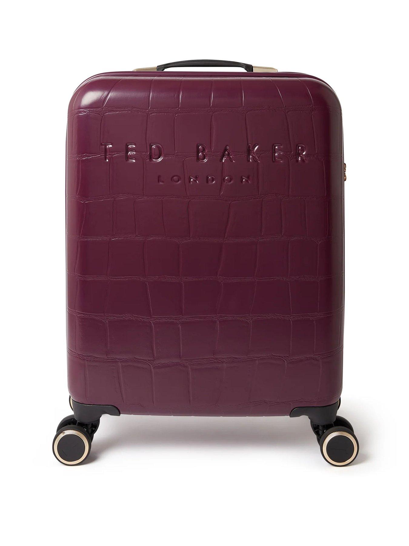 Image 1 of 6 of Ted Baker Plum Cabin Suitcase