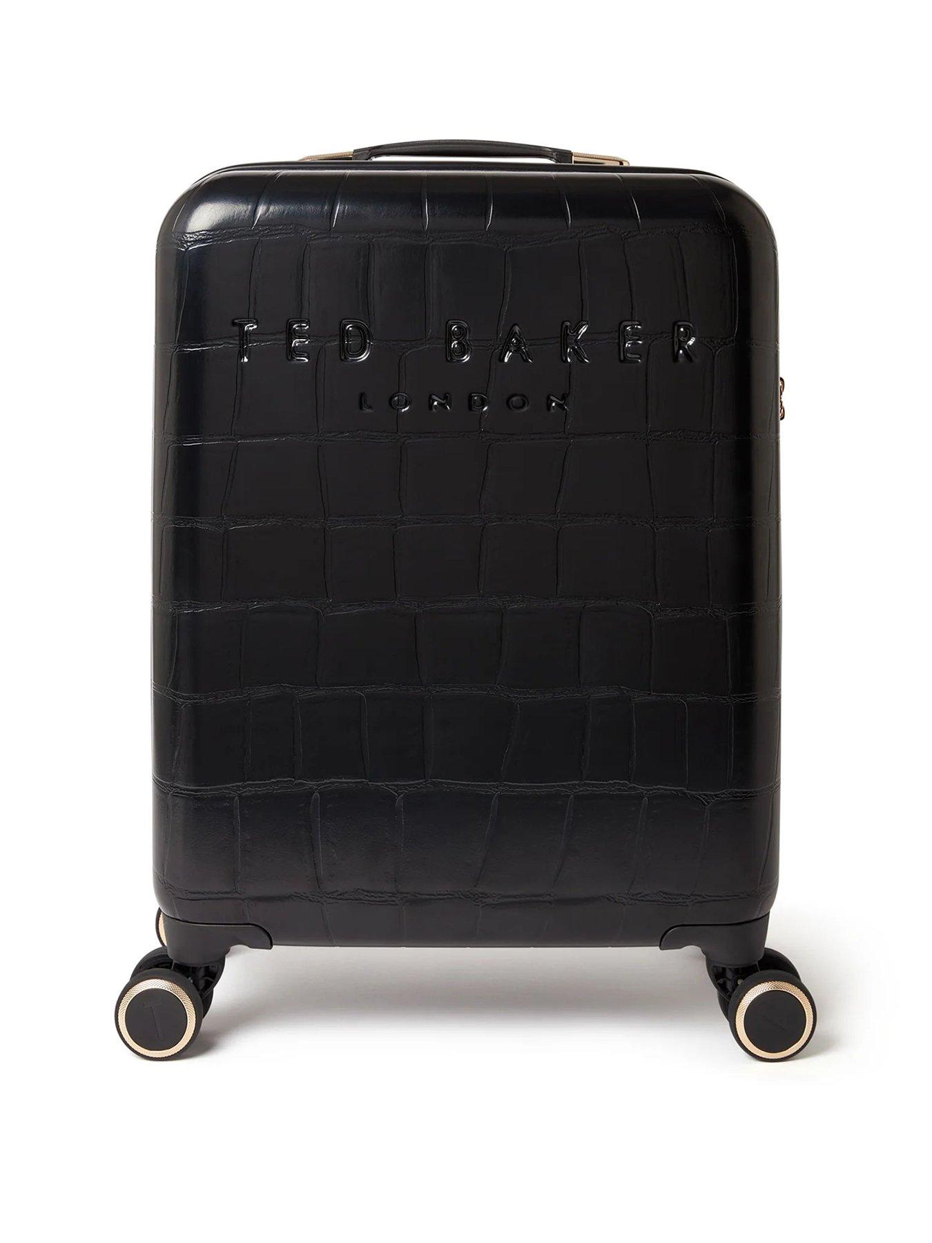 Image 1 of 6 of Ted Baker Black Cabin Suitcase