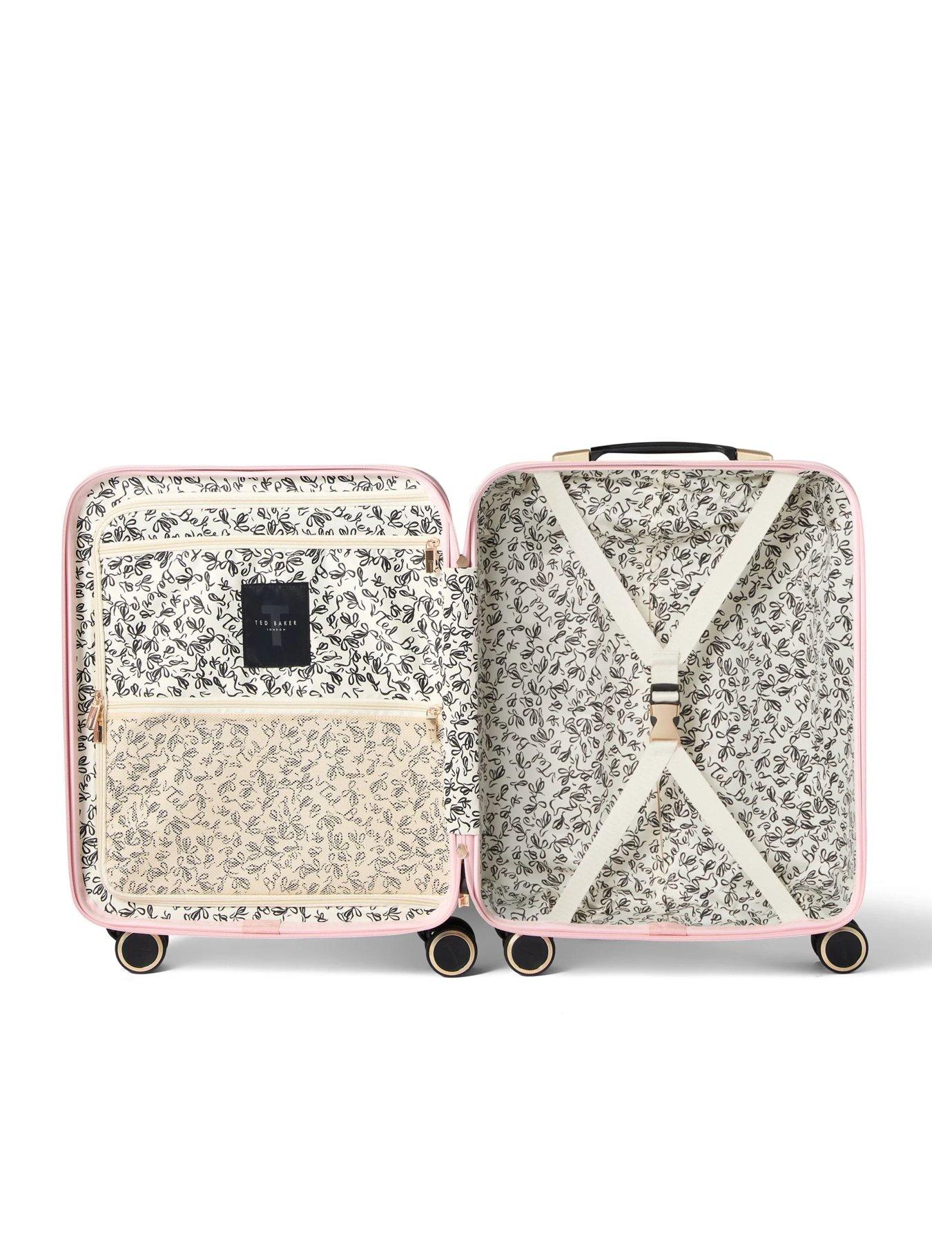 Image 3 of 6 of Ted Baker Pink Cabin Suitcase