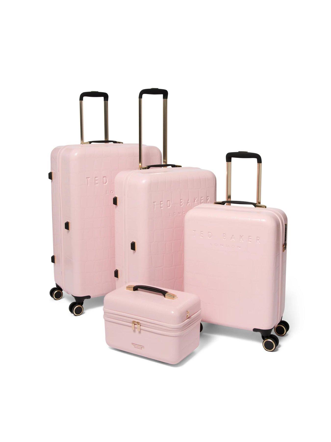 Image 6 of 6 of Ted Baker Pink Cabin Suitcase