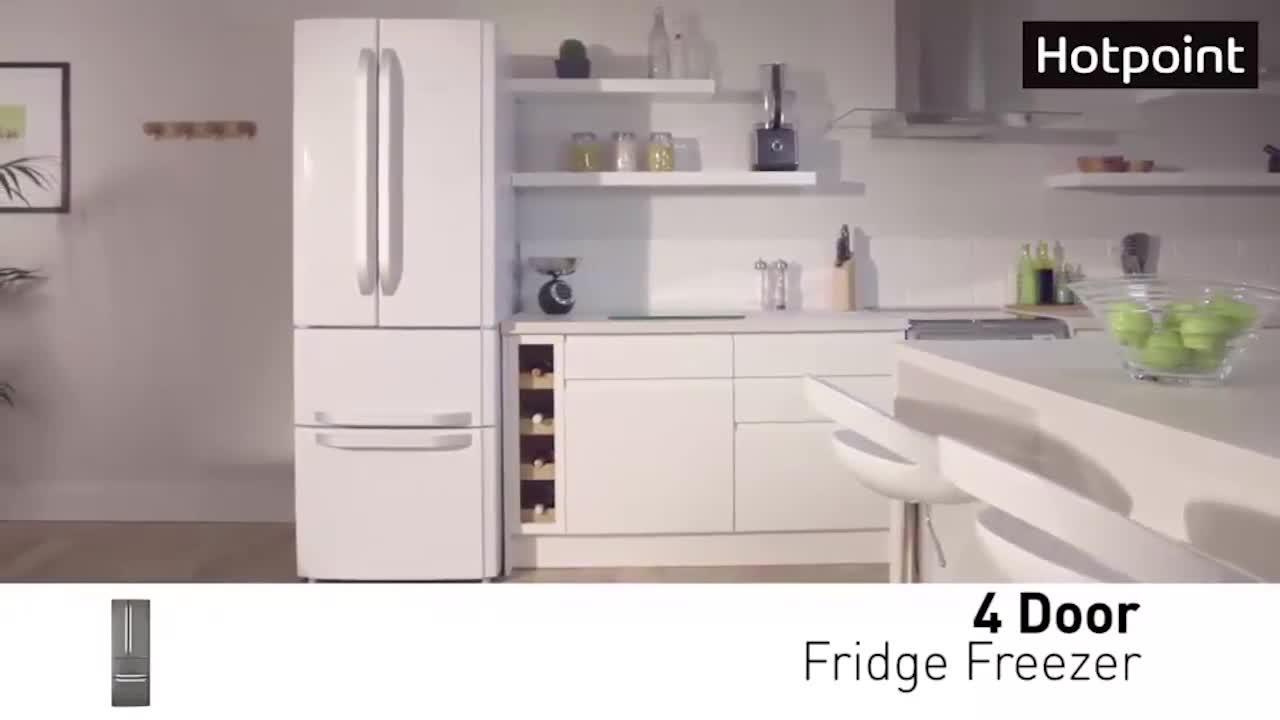 Hotpoint fridge deals freezer ffu4dx