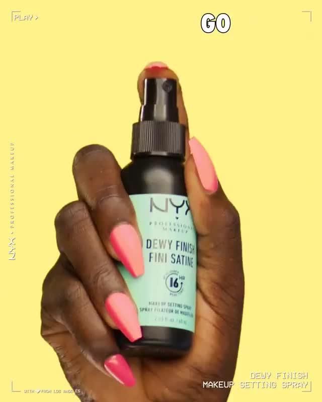 Image thumbnail 6 of 6 of NYX PROFESSIONAL MAKEUP Make Up Setting Spray - Dewy Finish/Long Lasting