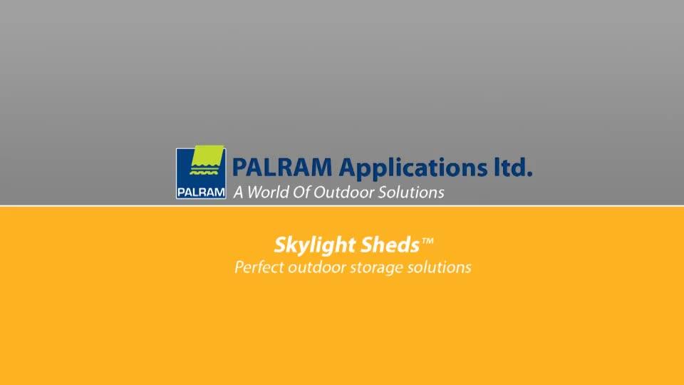 Image thumbnail 4 of 4 of Canopia by Palram 6x10 ft Skylight Shed - Anthracite