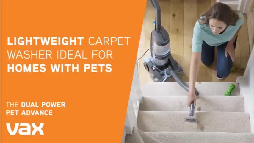 Video of vax-dual-power-pet-advance-carpet-cleaner