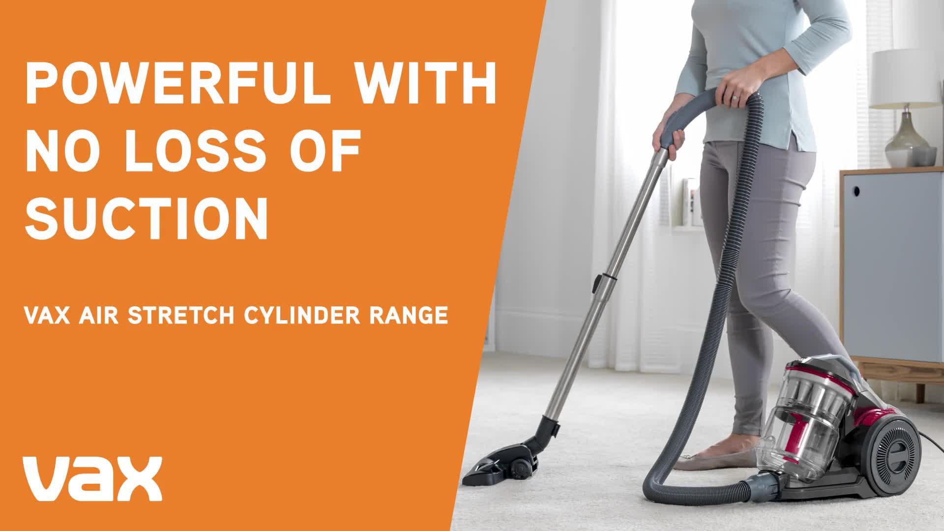 Video of vax-air-stretch-pet-cylinder-vacuum-cleaner
