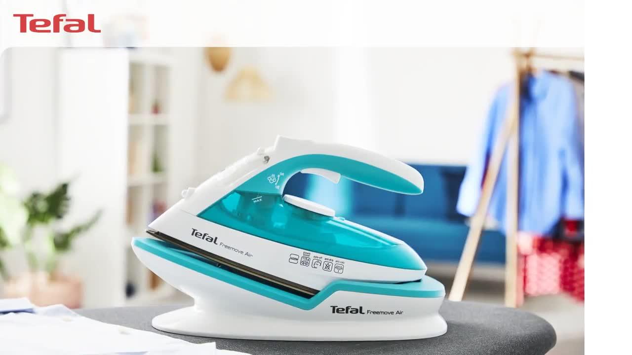 Video of tefal-cordless-steam-iron-250ml-water-tank-fv6520
