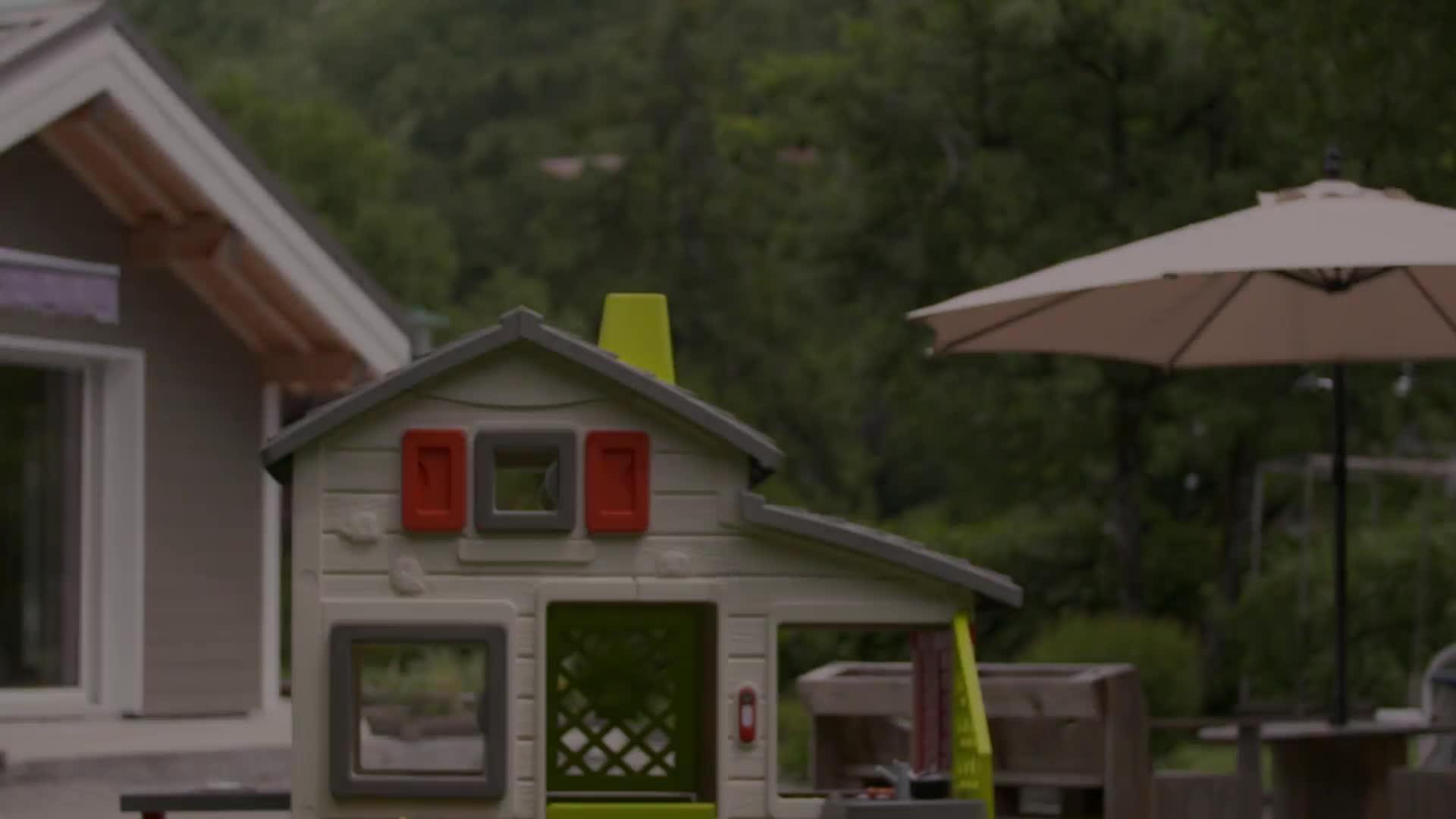 smoby friends playhouse with kitchen