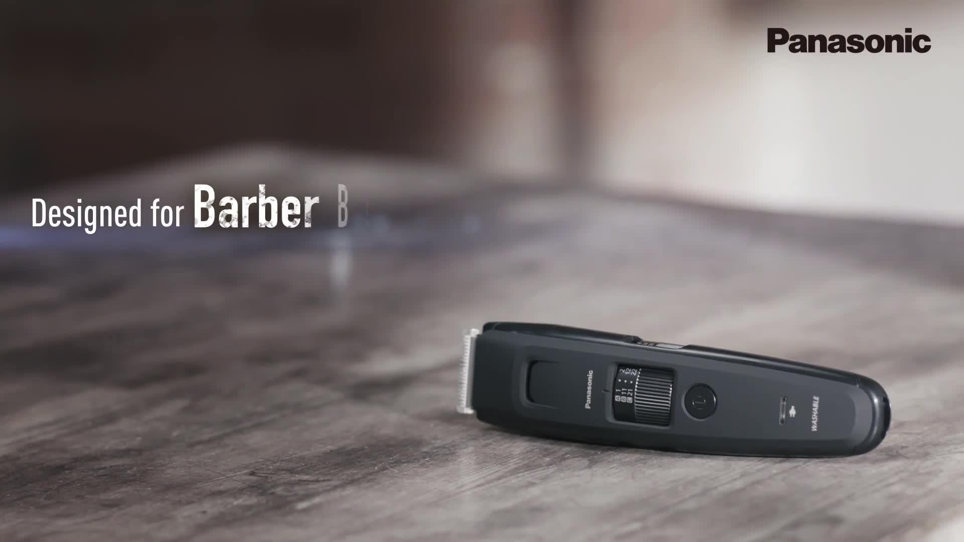 Image thumbnail 5 of 5 of Panasonic ER-GB86 Wet and Dry Beard Trimmer with long beard attachment