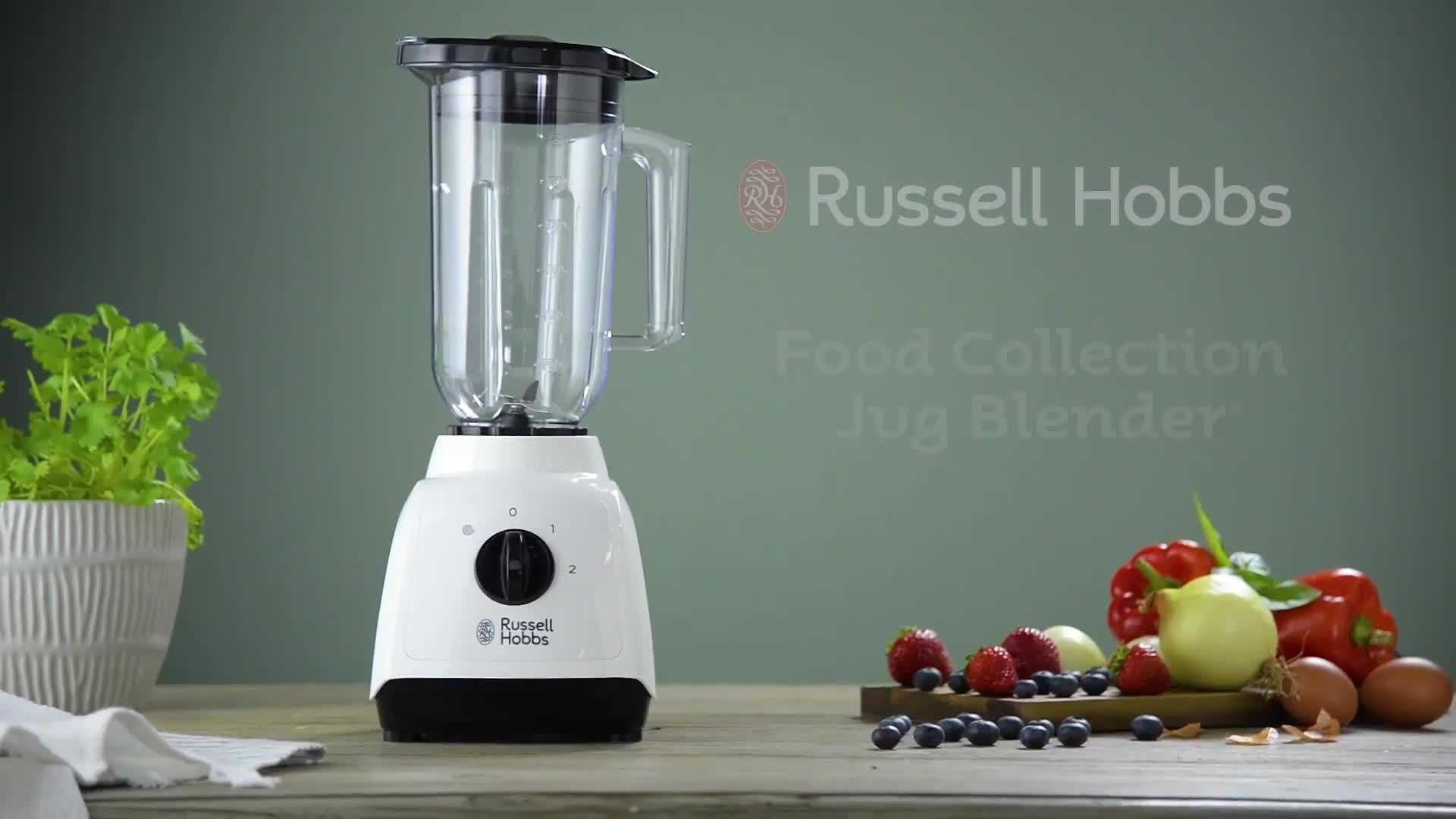 Image thumbnail 7 of 7 of Russell Hobbs Food Collection White Jug Blender - 24610