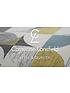 Video of catherine-lansfield-retro-circles-duvet-cover-set-teal-ochre