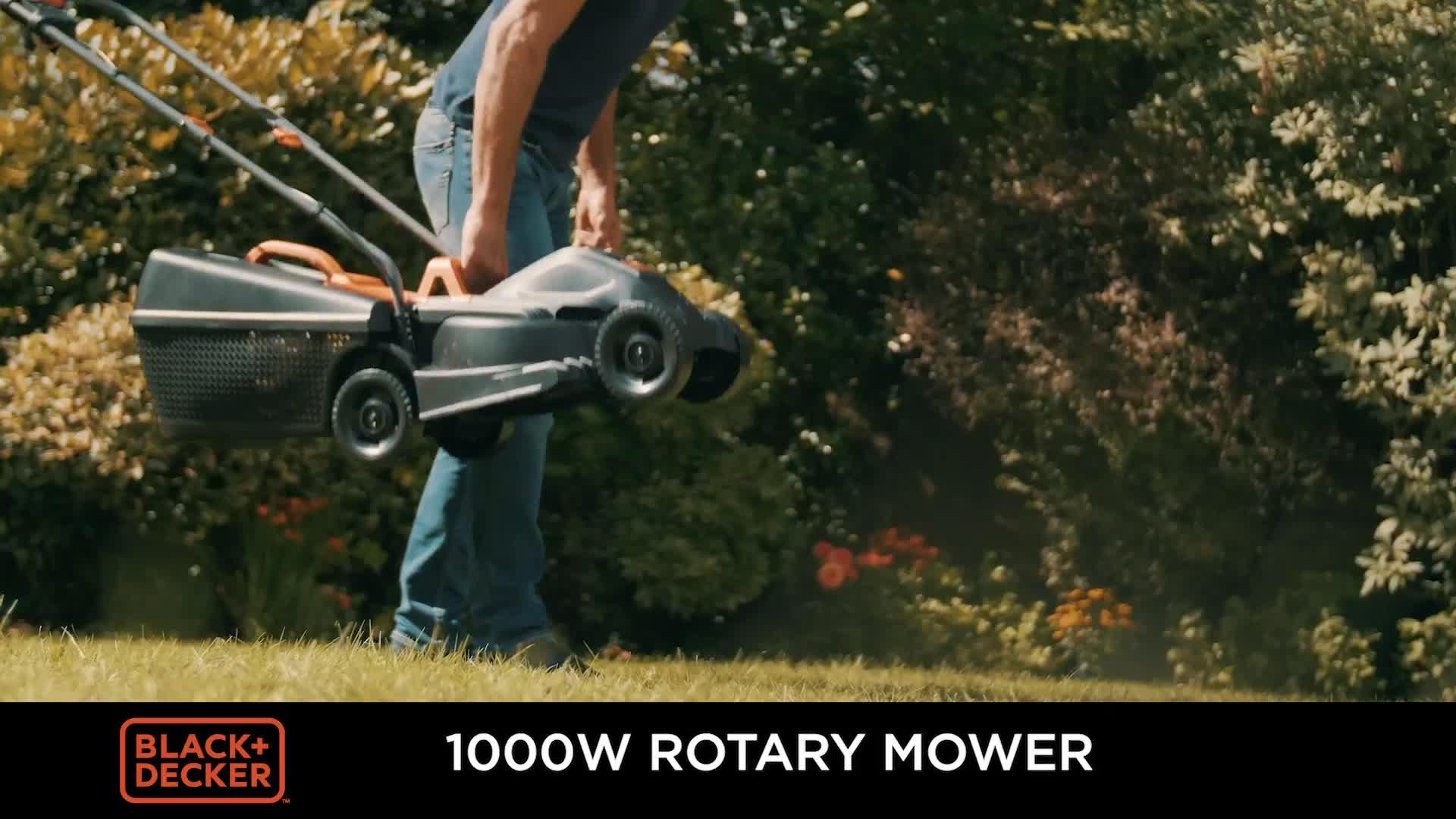 Image thumbnail 7 of 7 of Black & Decker 1000W 32cm Rotary Mower