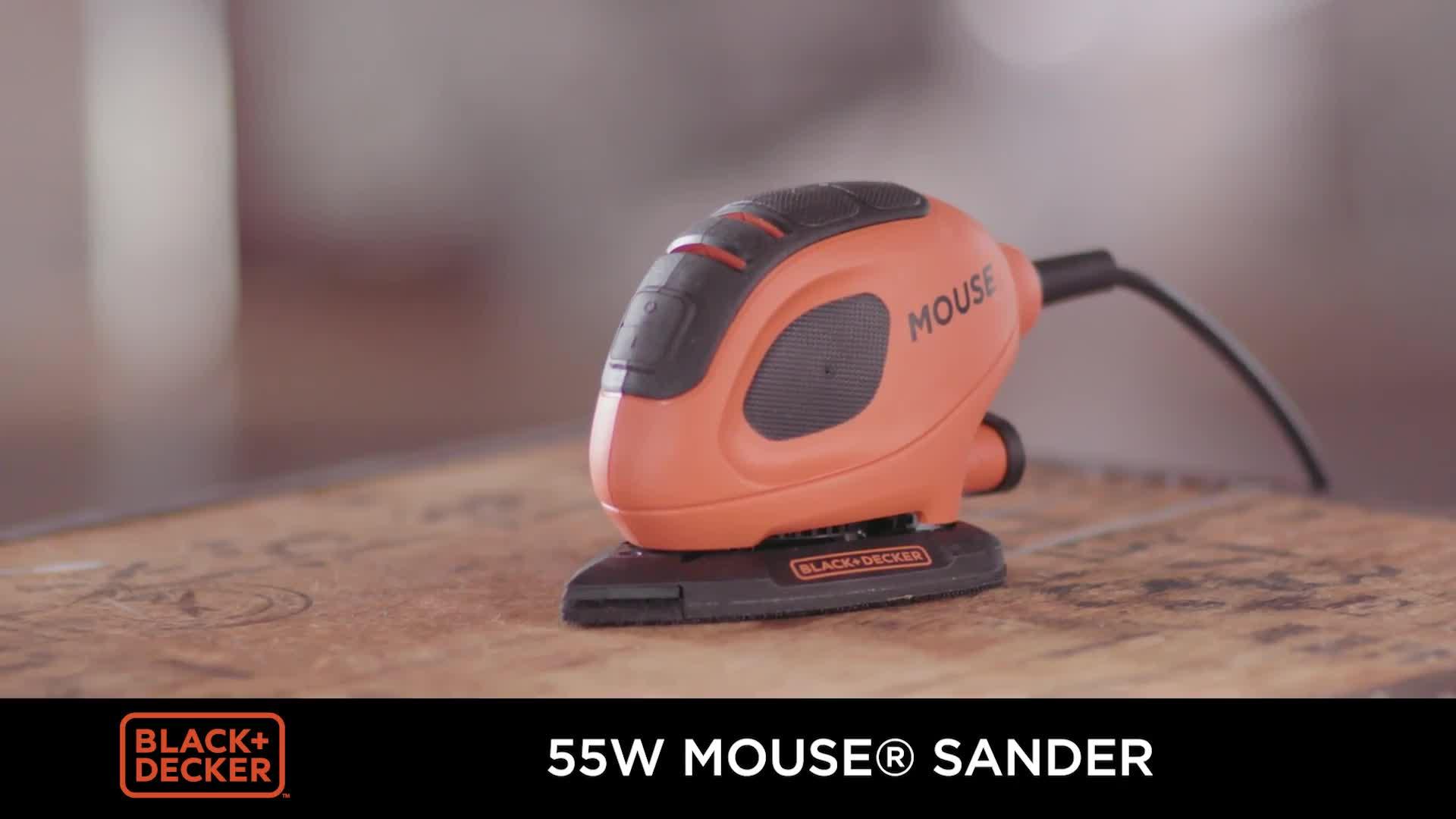 Image thumbnail 5 of 5 of Black & Decker Mouse Detail Sander BEW230-GB