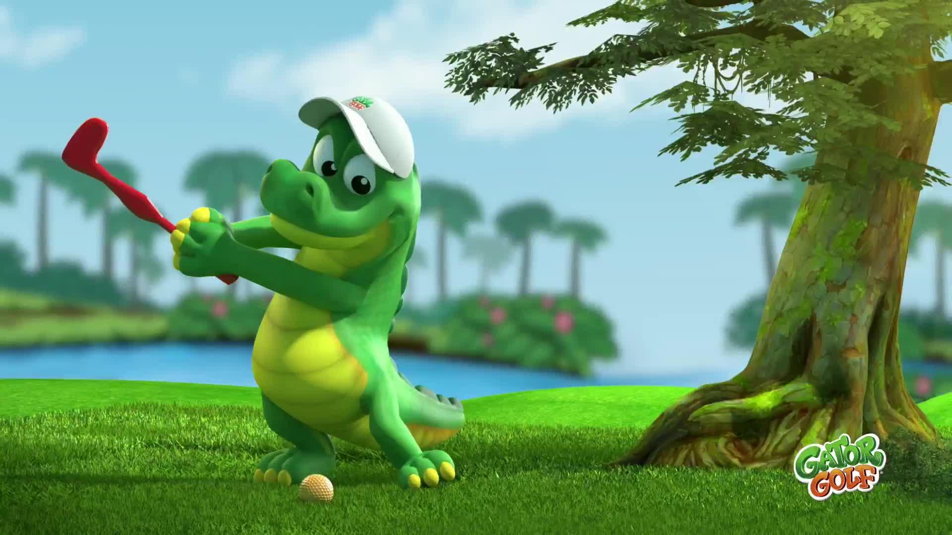 Image thumbnail 5 of 5 of Goliath Gator Golf - Play-At-Home Fun Mini Golf Game