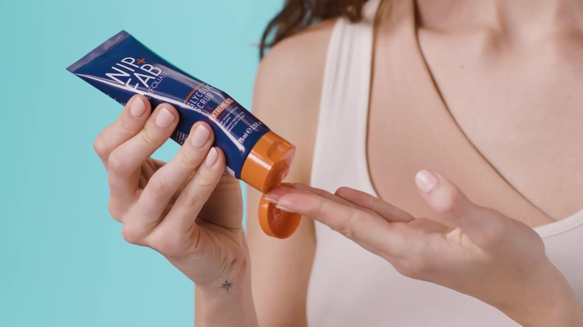 Video of nip-fab-glycolic-fix-scrub-extreme-75ml