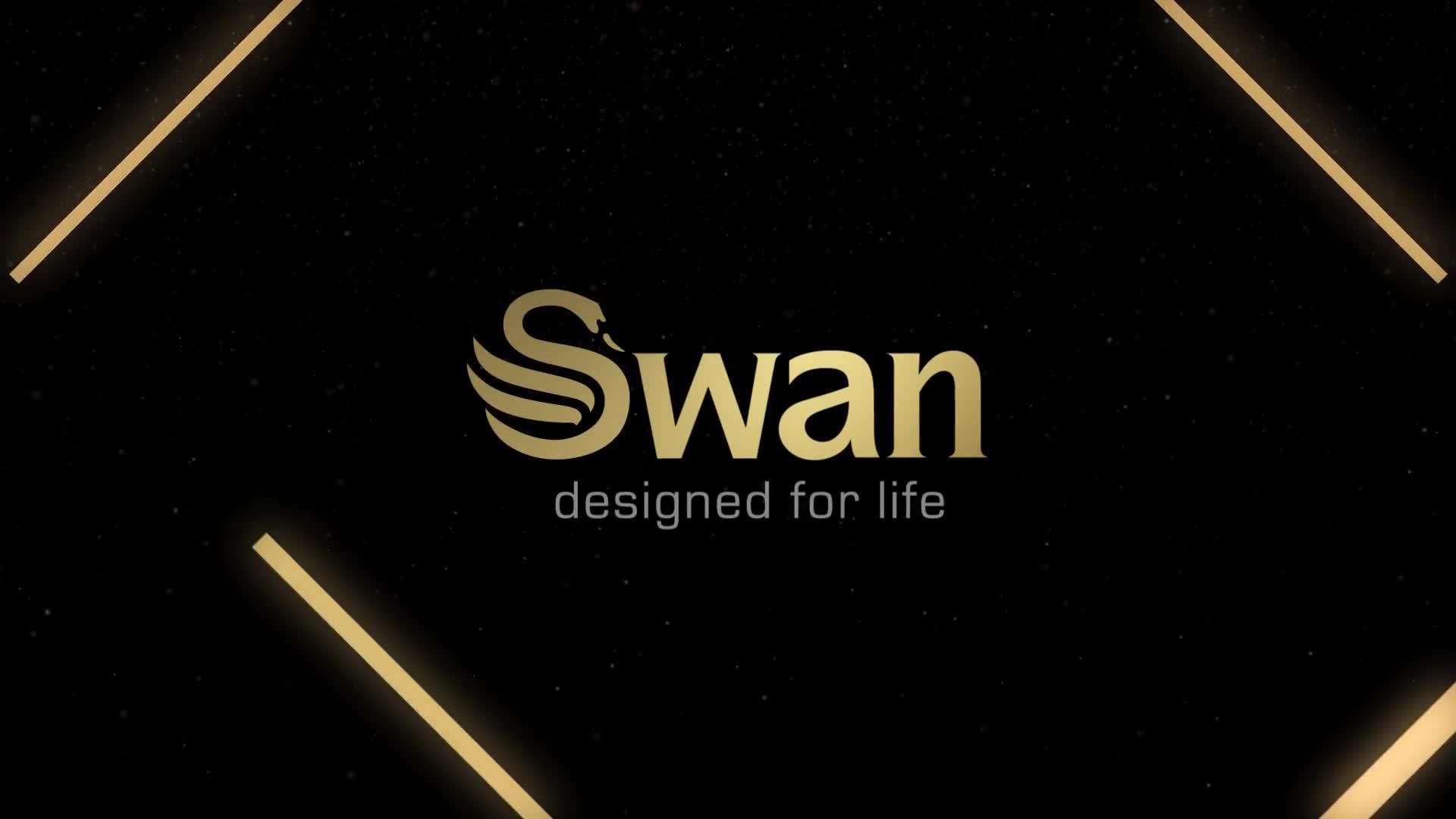 Video of swan-gatsby-range-4-slice-toaster-blackgold
