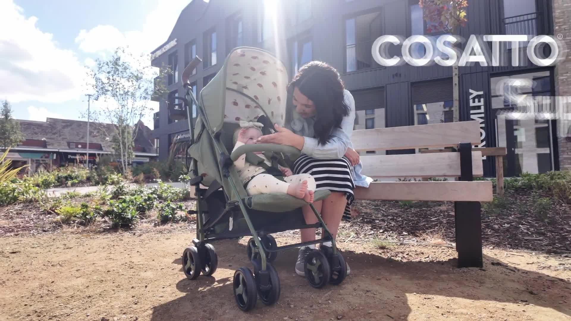 Image thumbnail 8 of 8 of Cosatto Supa 3 Stroller with footmuff (0-25kg) - Unicorn Land