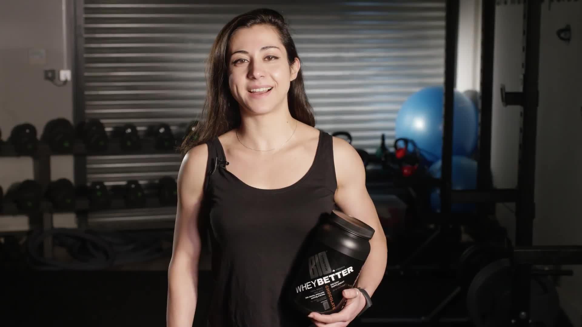 Video of bio-synergy-whey-better-protein-powder-strawberry-2250nbspgrams