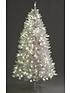 Video of 6ft-white-regal-pre-lit-multifunction-dual-colour-led-christmas-tree