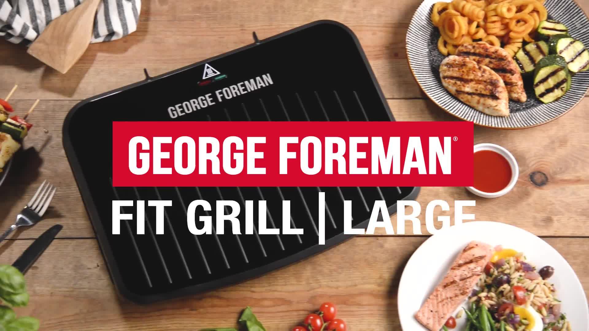 Image thumbnail 8 of 8 of George Foreman Medium Black Fit Grill -&nbsp;25810