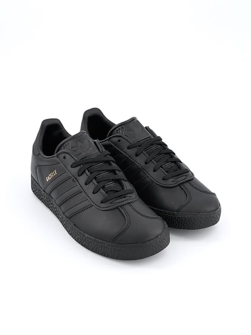 adidas Originals Gazelle Junior Trainers - Black | Littlewoods