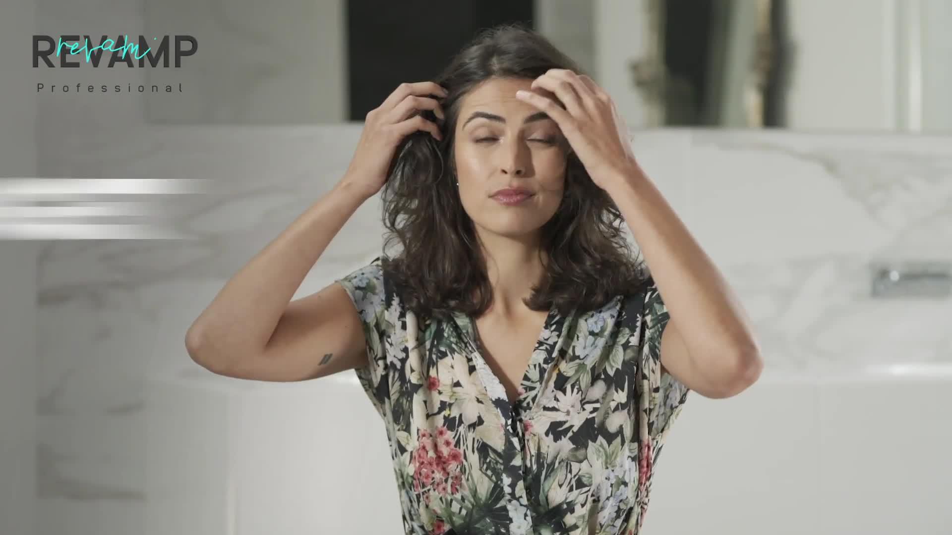 Video of revamp-progloss-perfect-blow-dry-volume-amp-shine-air-styler-dr-2000