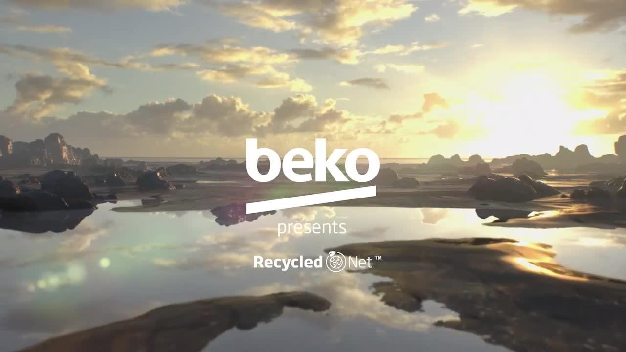 Video of beko-wtl94151b-9kg-loadnbsp1400-spin-recycledtubtradenbspwashing-machine-black