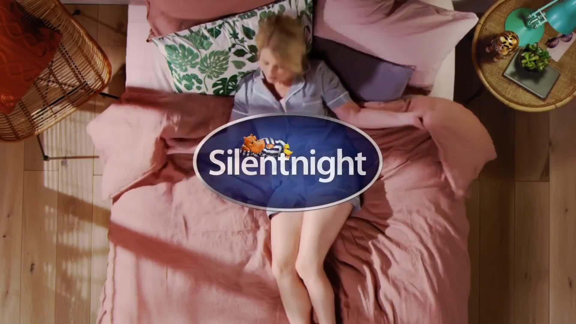 Video of silentnight-1000-pocket-pillowtopnbspdivan-bed-with-storage-optionsnbspheadboard-included-velvet-medium-firm