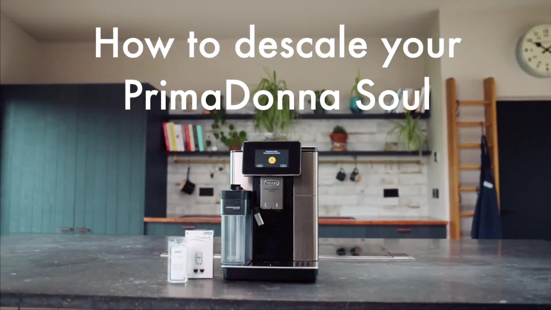 Video of delonghi-primadonna-soul-automatic-bean-to-cup-coffee-machine-with-auto-milknbspecam61075mb