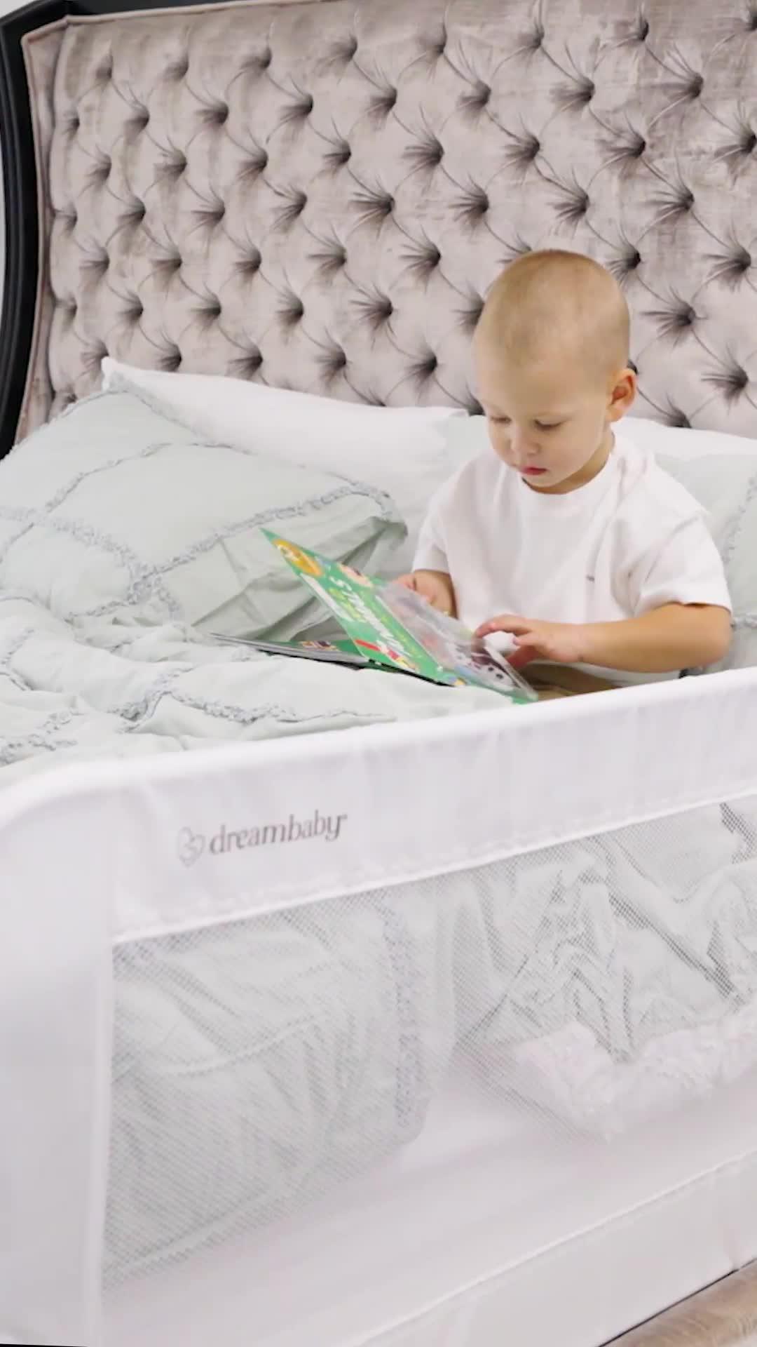 Image thumbnail 7 of 7 of Dreambaby Maggie Bedrail Extra Wide/High - White