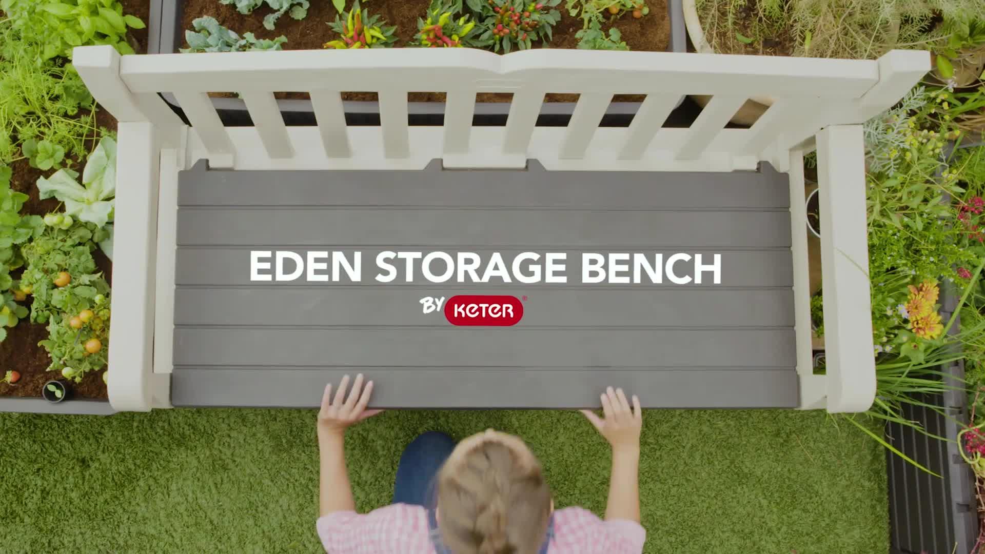 Video of keter-eden-storage-bench