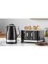 Video of russell-hobbs-structure-4-slice-black-plastic-toaster-28101