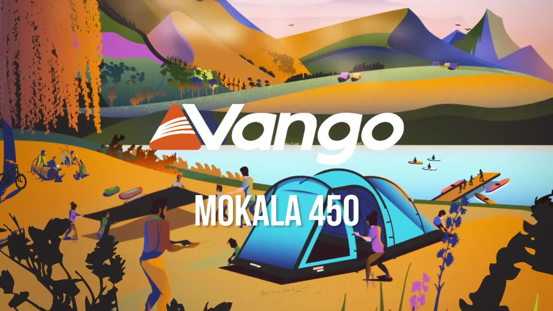 Video of vango-mokala-450-4nbsppersonnbsptent