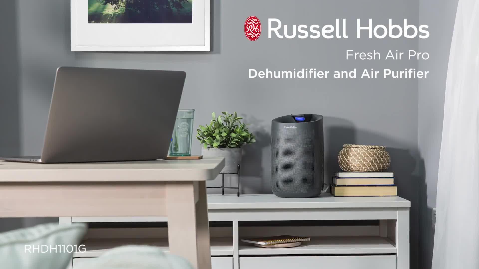 Video of russell-hobbs-compact-dehumidifier-and-air-purifier