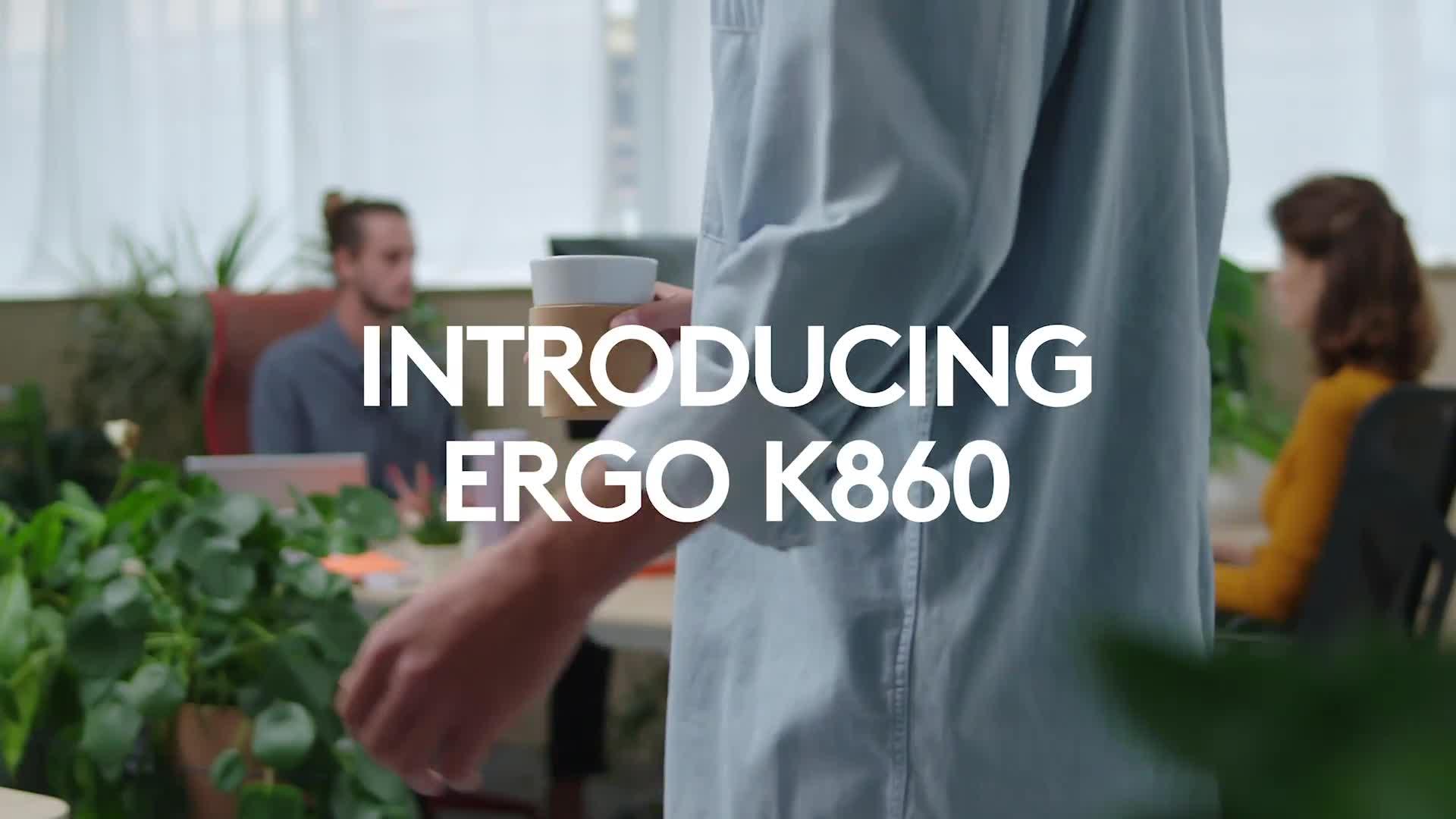 Video of logitech-ergo-k860-wireless-ergonomic-keyboard