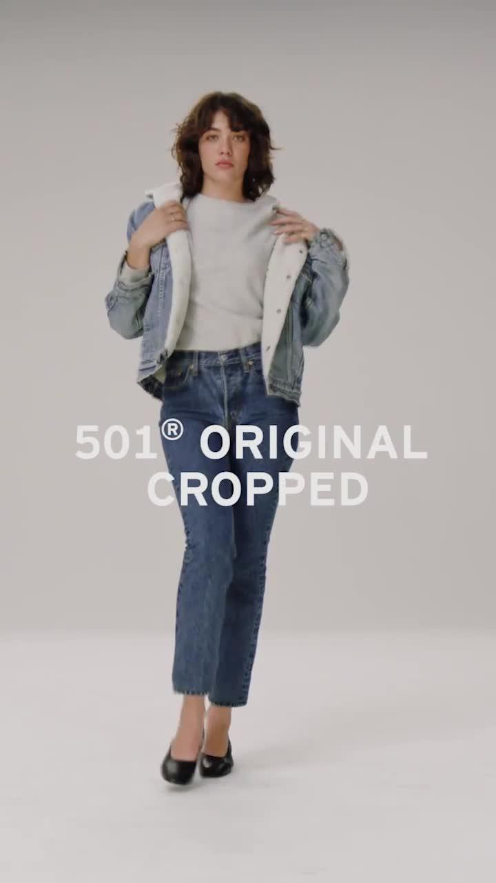 Levis 501 croped deals