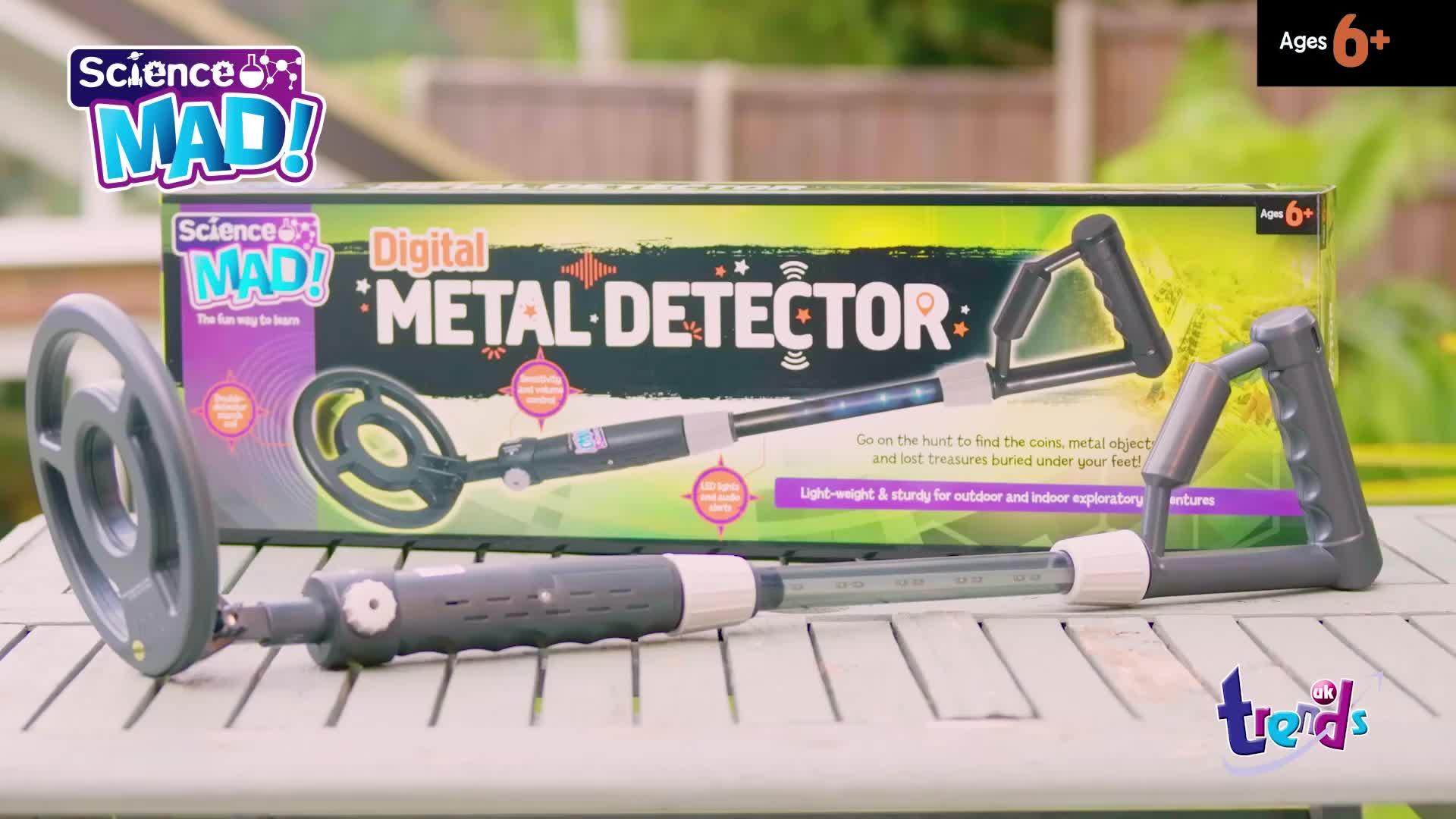 Image thumbnail 7 of 7 of Science Mad Digital Metal Detector