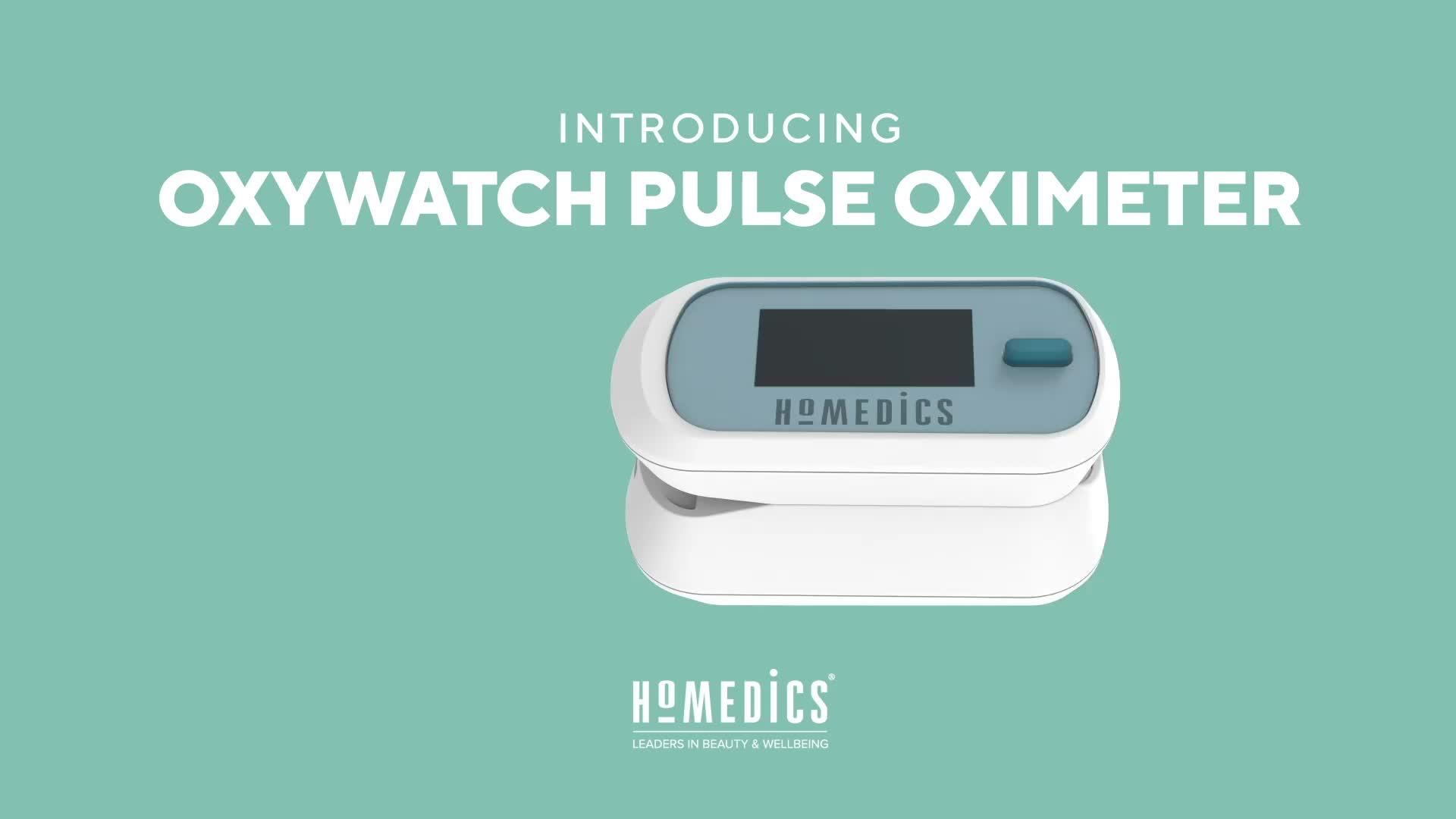 HoMedics Oxywatch Fingertip Pulse Oximeter