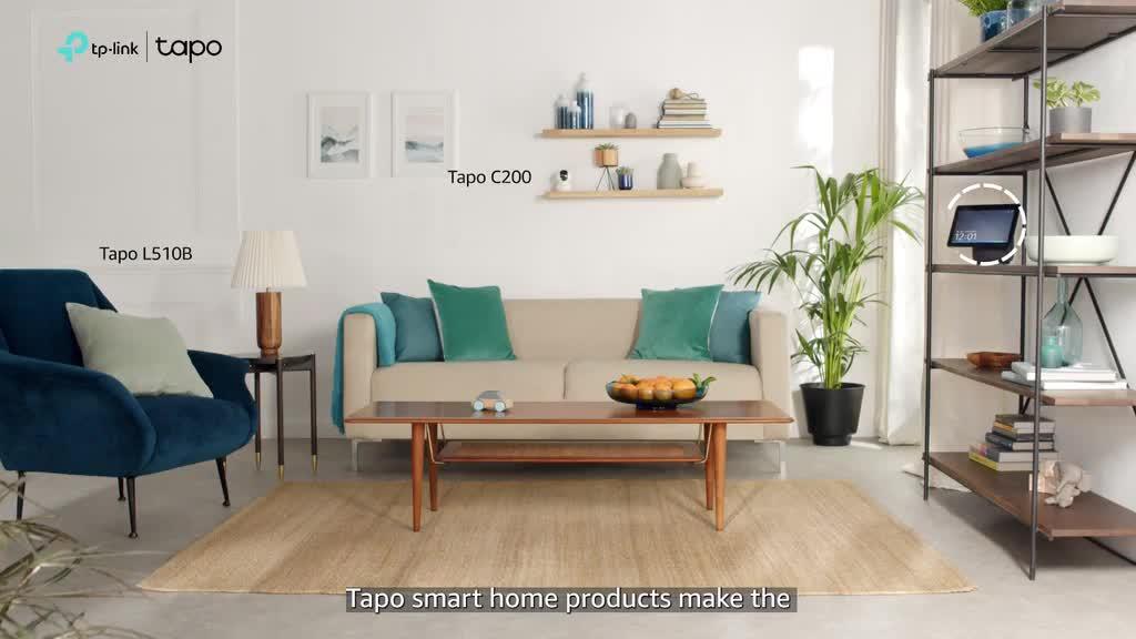 Video of tp-link-tapo-l510b-2-pack-smart-e27-dimmable-soft-warm-white-remote-control-no-hub-required