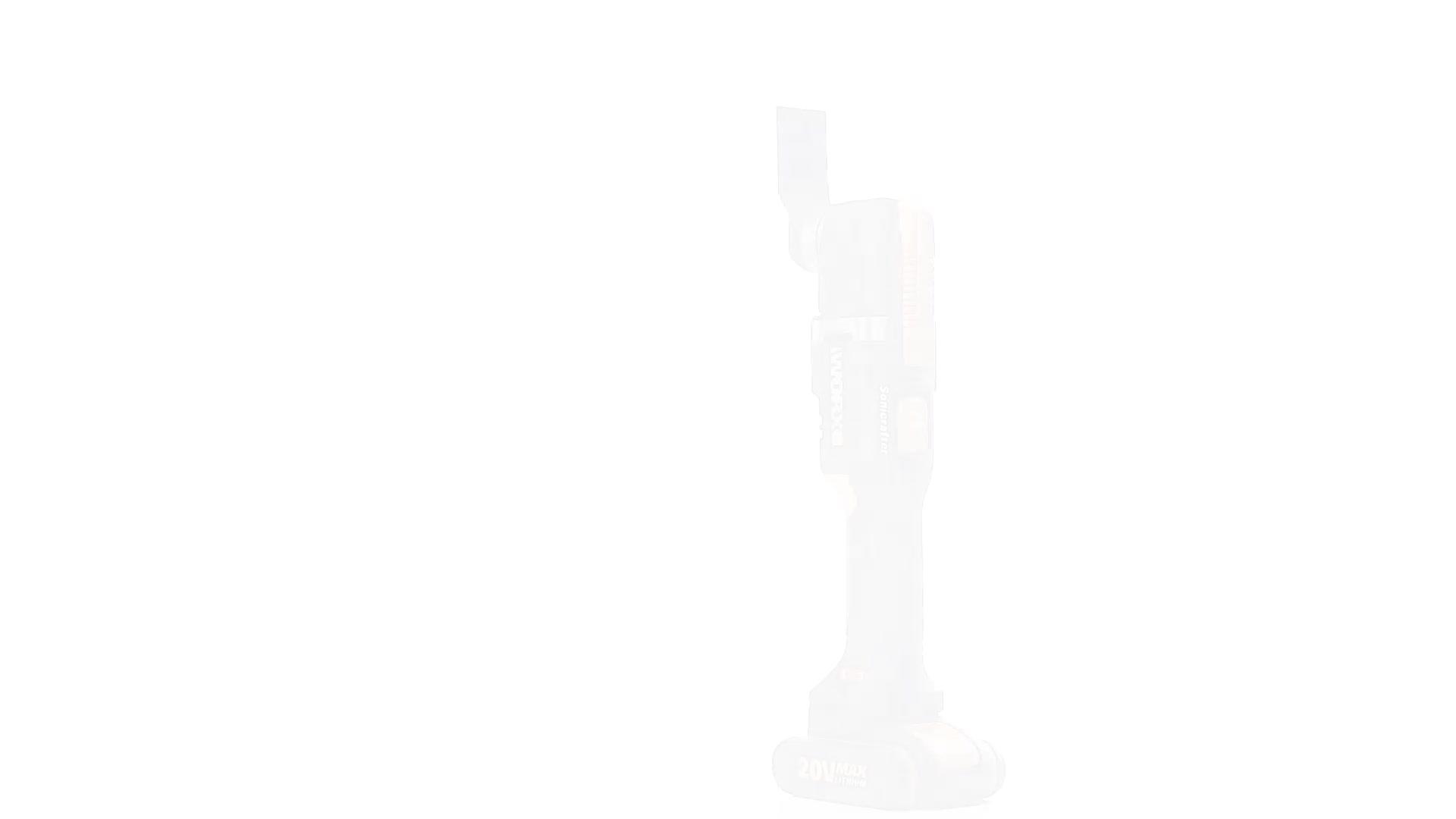 Video of worx-20v-cordless-sonicrafter-oscillating-multi-tool-with-x1-20ah-battery-amp-charger