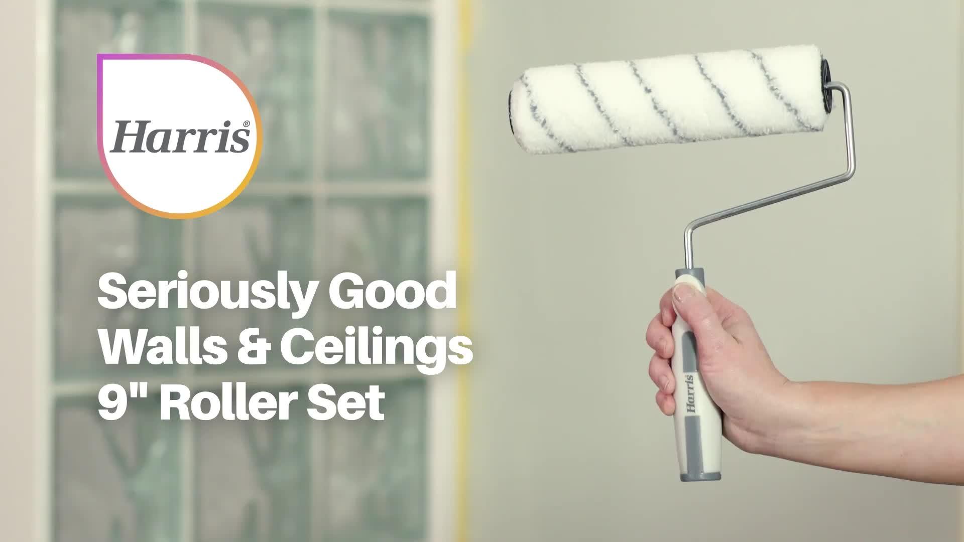 Image thumbnail 4 of 4 of Harris Seriously Good Walls &amp; Ceilings 4 Medium Pile Roller Set 9in
