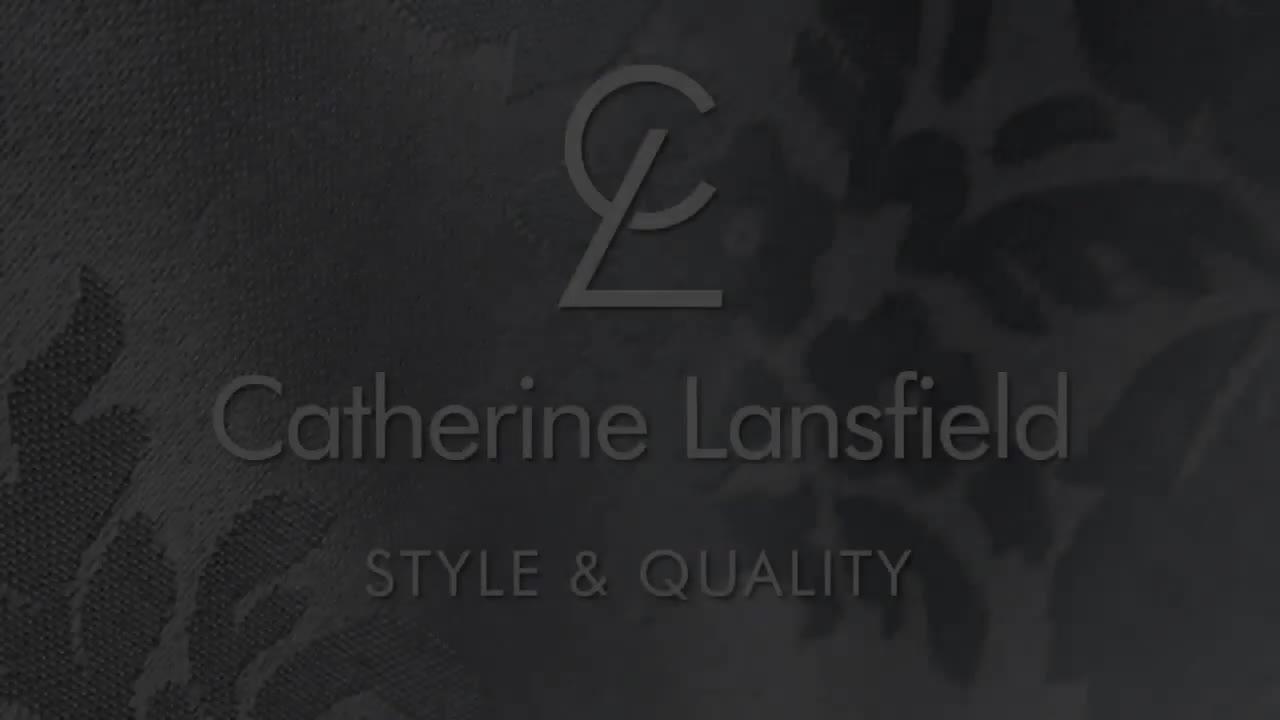 Video of catherine-lansfield-damask-jacquard-duvet-cover-grey