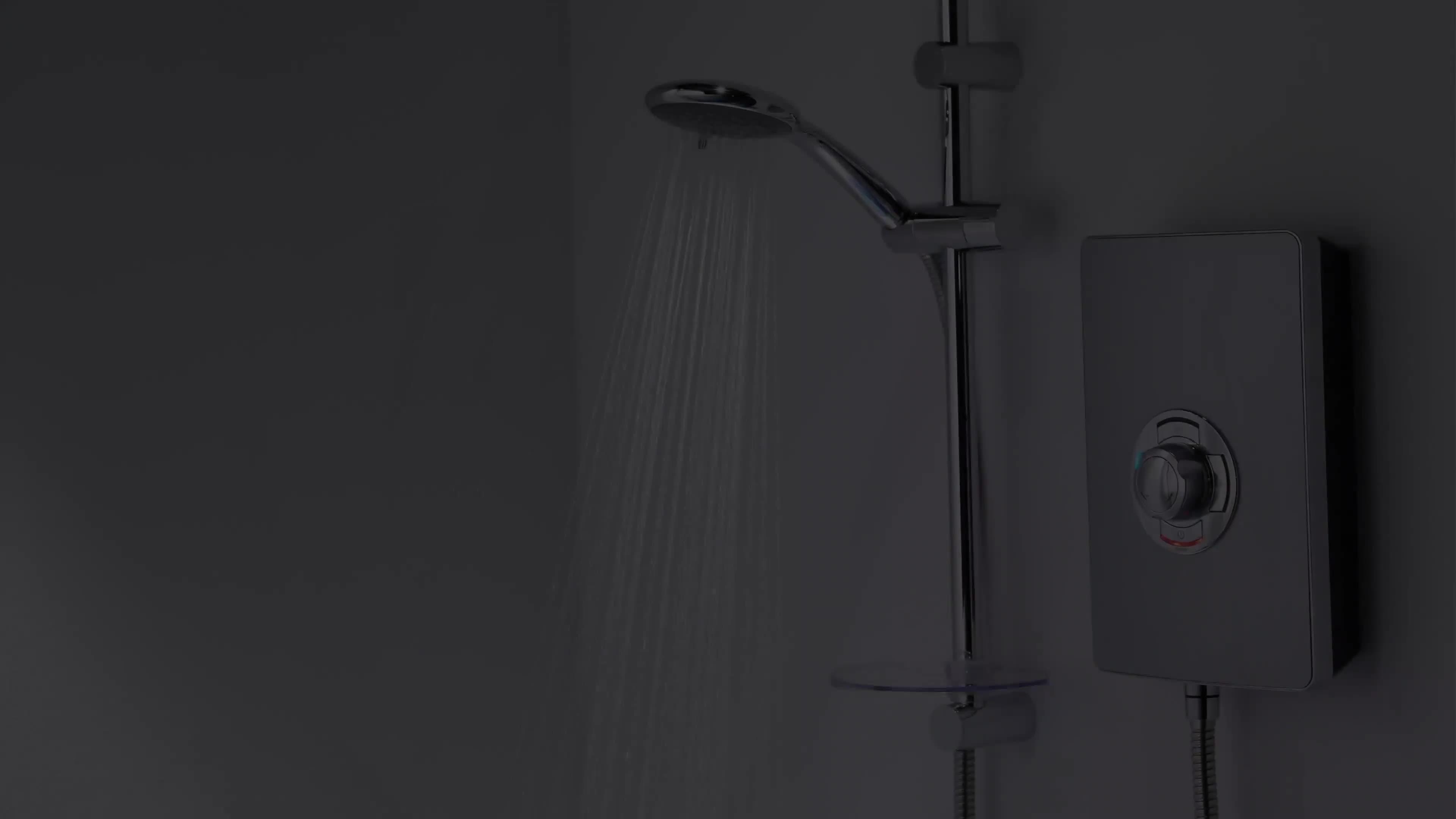 Video of triton-collection-ii-85kw-electric-shower--nbspbrushed-steel