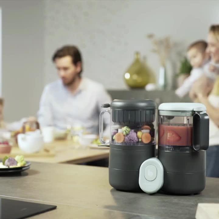 Image thumbnail 8 of 8 of Babymoov Nutribaby One Baby Food Processor/Blender/Steamer - Black