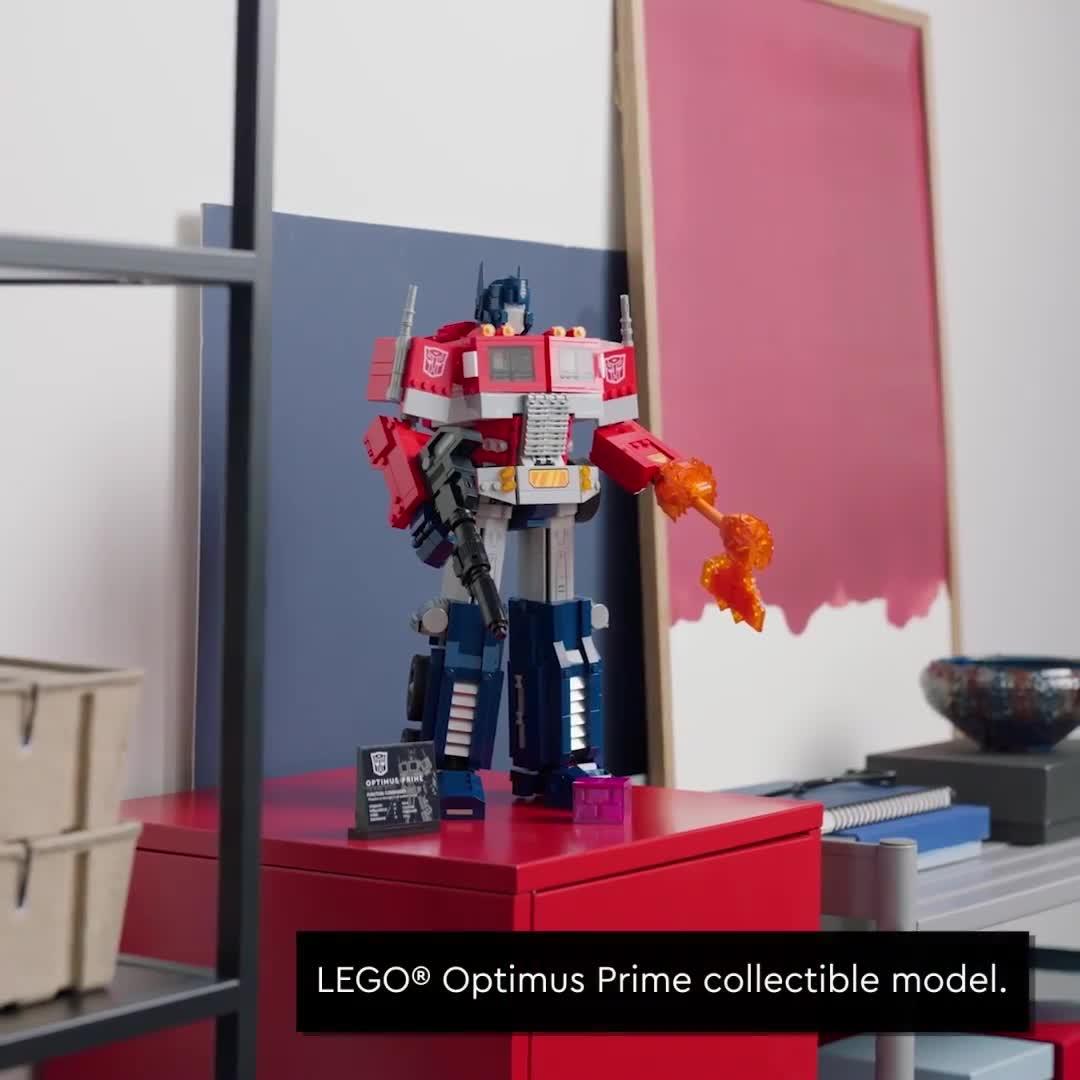 Video of lego-icons-optimus-prime-10302